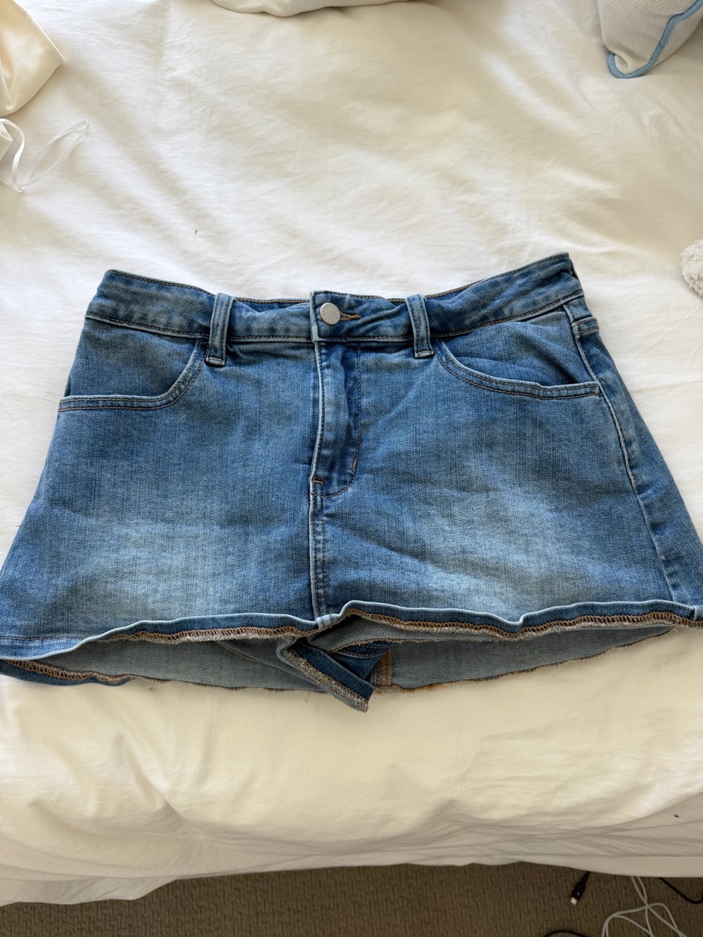 Vestique Mini Denim Skort